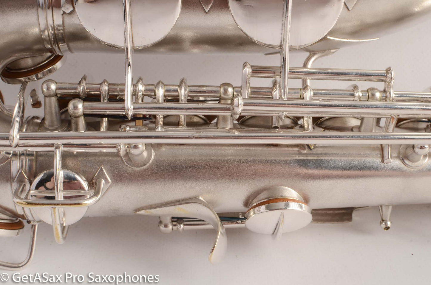Conn F Mezzo Soprano Saxophone 213894 Silver Plate Overhauled Very Good Condition