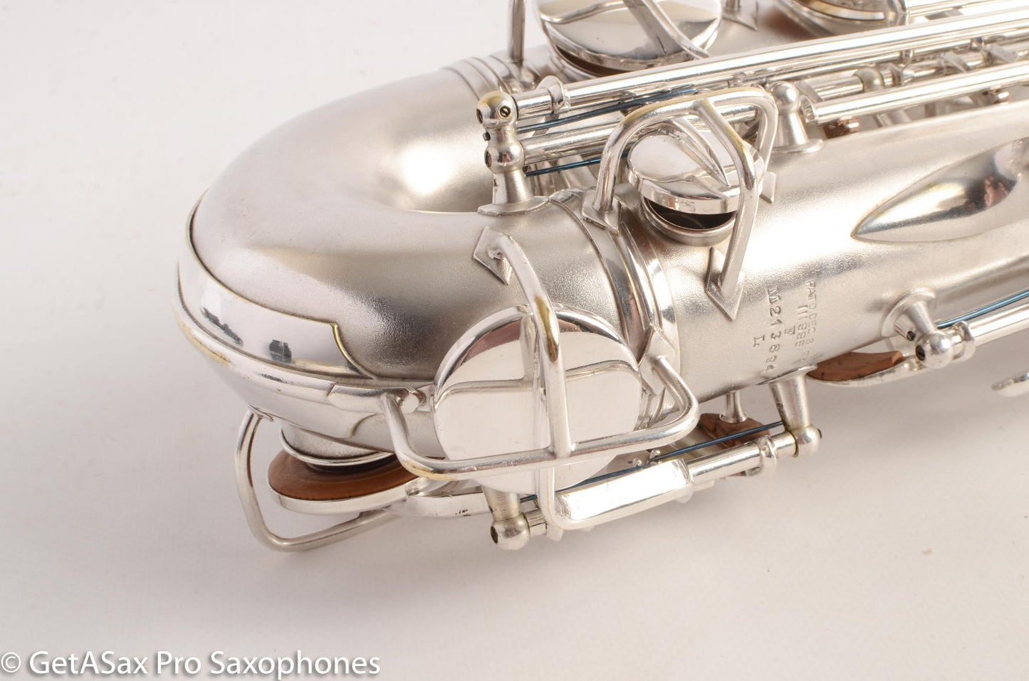 Conn F Mezzo Soprano Saxophone 213894 Silver Plate Overhauled Very Good Condition