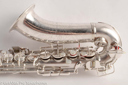 Conn F Mezzo Soprano Saxophone 213894 Silver Plate Overhauled Very Good Condition