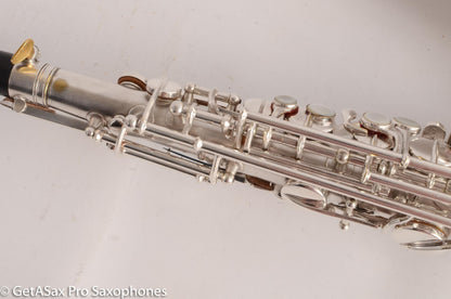 Conn F Mezzo Soprano Saxophone 213894 Silver Plate Overhauled Very Good Condition