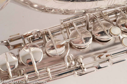 Conn F Mezzo Soprano Saxophone 213894 Silver Plate Overhauled Very Good Condition
