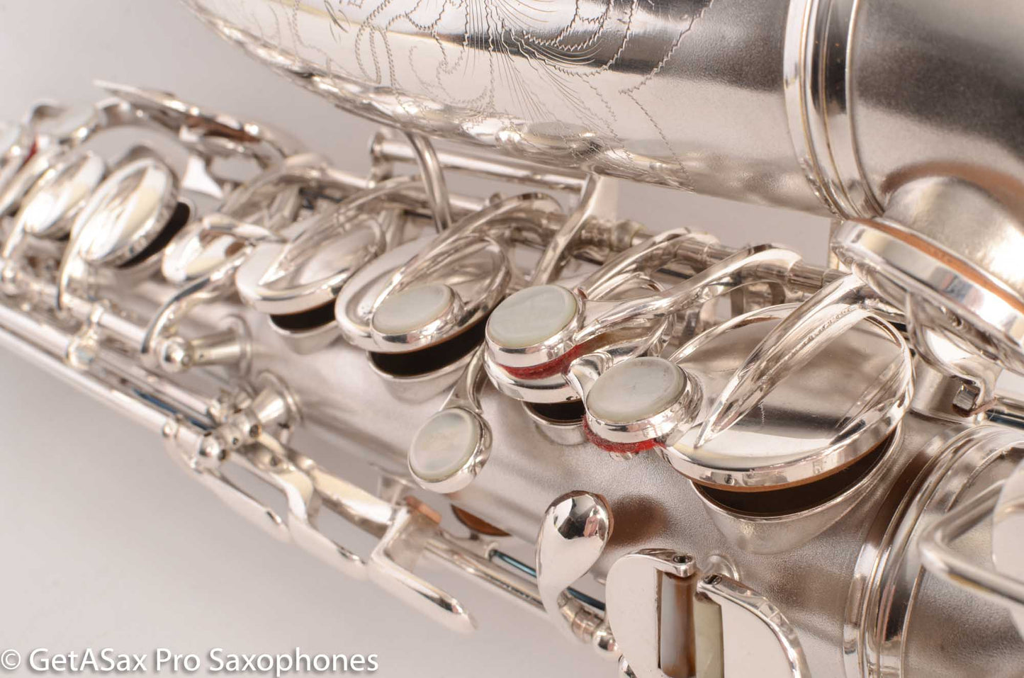 Conn F Mezzo Soprano Saxophone 213894 Silver Plate Overhauled Very Good Condition