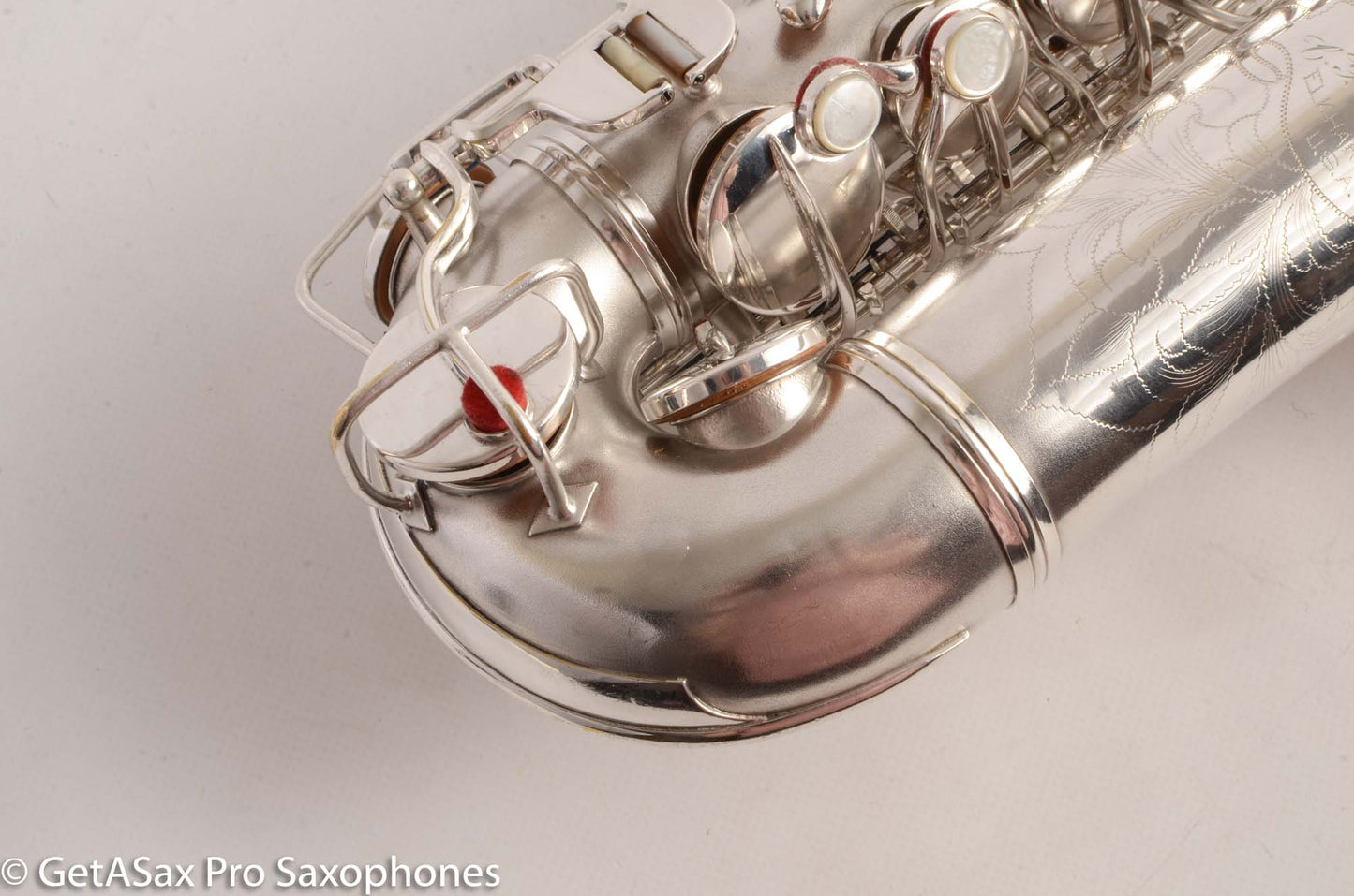 Conn F Mezzo Soprano Saxophone 213894 Silver Plate Overhauled Very Good Condition