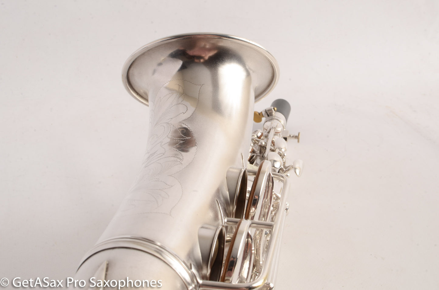 Conn F Mezzo Soprano Saxophone 213894 Silver Plate Overhauled Very Good Condition