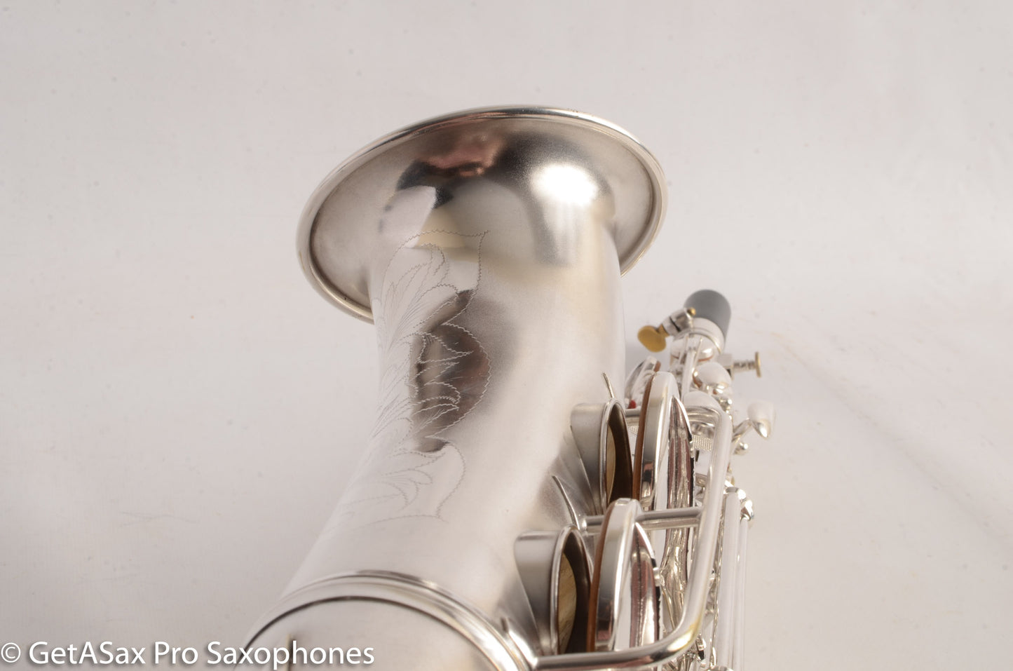 Conn F Mezzo Soprano Saxophone 213894 Silver Plate Overhauled Very Good Condition