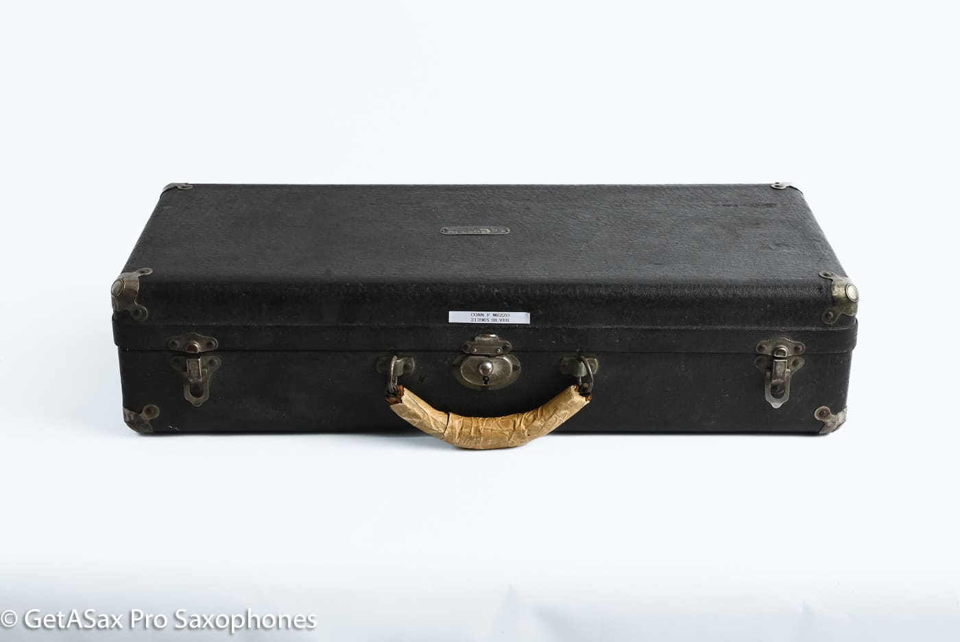 Conn F Mezzo Soprano Original Silver Plate Very Good Condition Old Pads 213965