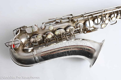 Conn F Mezzo Soprano Original Silver Plate Very Good Condition Old Pads 213965