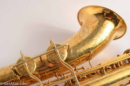 Conn 30M Connqueror Tenor Gold-Plated Fully Engraved
