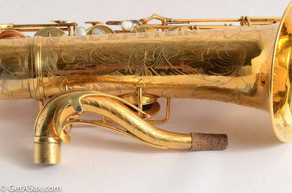Conn 30M Connqueror Tenor Gold-Plated Fully Engraved