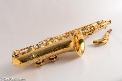 Conn 30M Connqueror Tenor Gold-Plated Fully Engraved