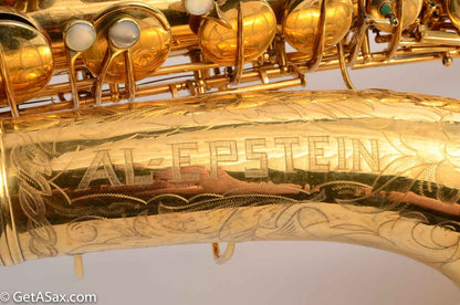 Conn 30M Connqueror Tenor Gold-Plated Fully Engraved