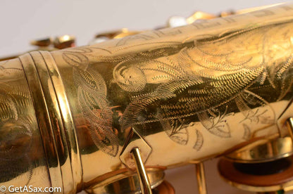 Conn 30M Connqueror Tenor Gold-Plated Fully Engraved