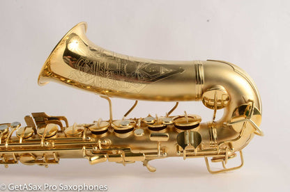 Conn Gold Art Deco 248609 Alto Mint Overhauled Exceptional