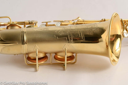 Conn Gold Art Deco 248609 Alto Mint Overhauled Exceptional