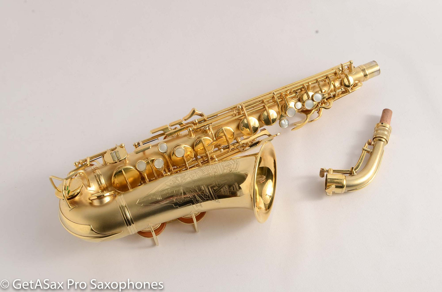 Conn Gold Art Deco 248609 Alto Mint Overhauled Exceptional