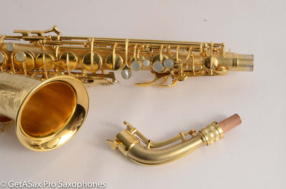Conn Gold Art Deco 248609 Alto Mint Overhauled Exceptional