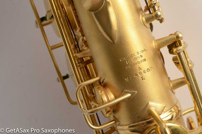 Conn Gold Art Deco 248609 Alto Mint Overhauled Exceptional