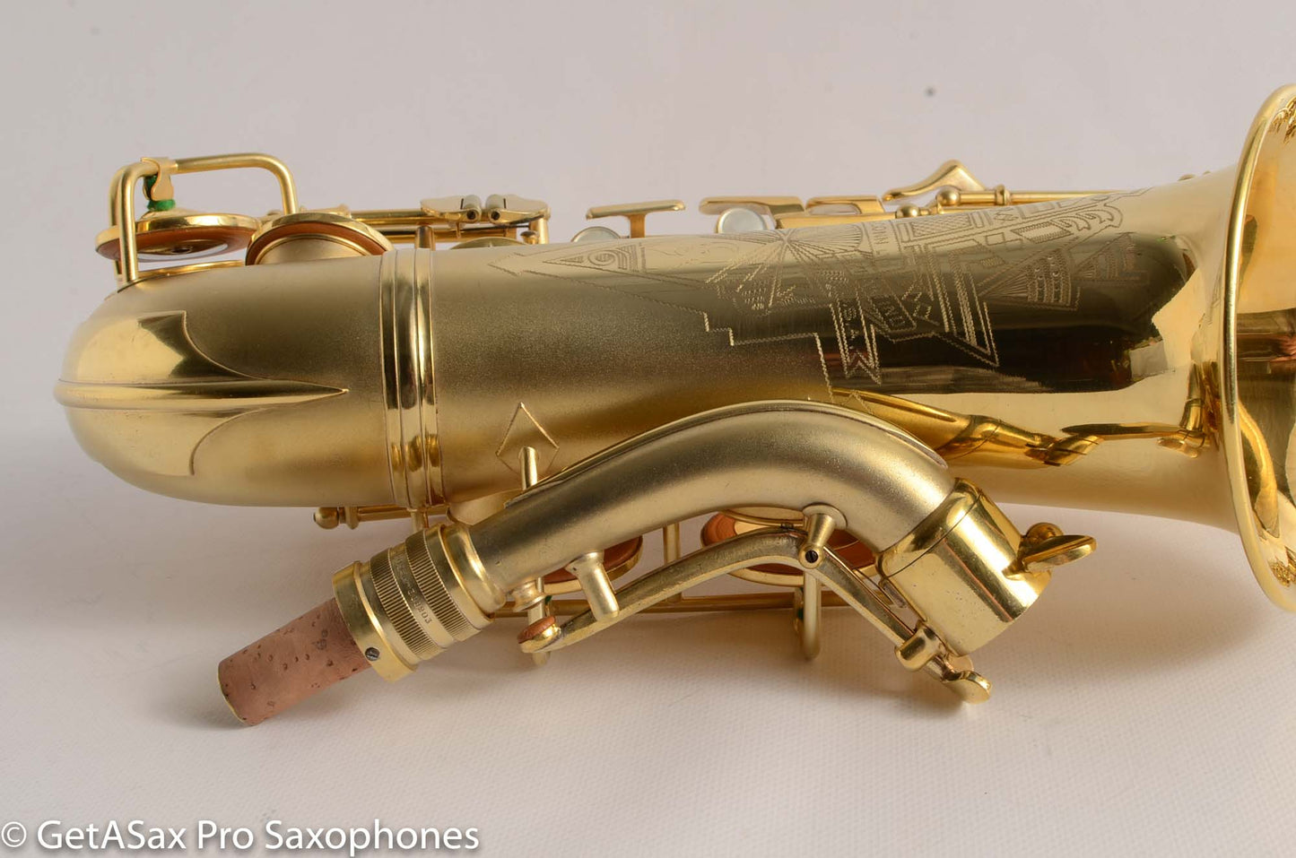 Conn Gold Art Deco 248609 Alto Mint Overhauled Exceptional