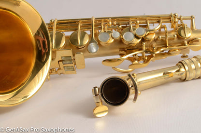 Conn Gold Art Deco 248609 Alto Mint Overhauled Exceptional