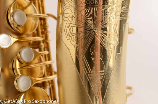 Conn Gold Art Deco 248609 Alto Mint Overhauled Exceptional