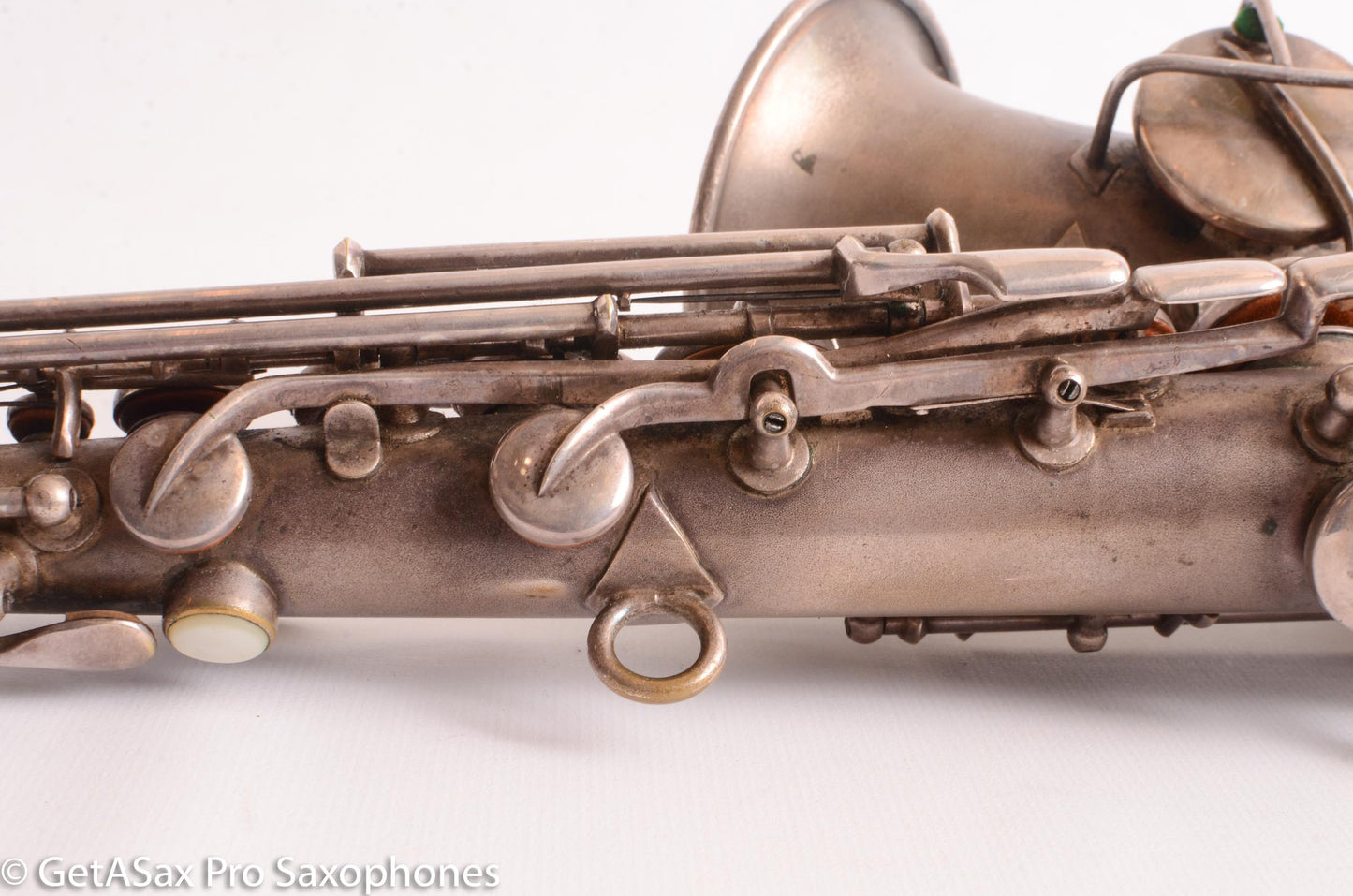 Conn New Wonder 1 Curved Soprano Original Silver Plate 148025