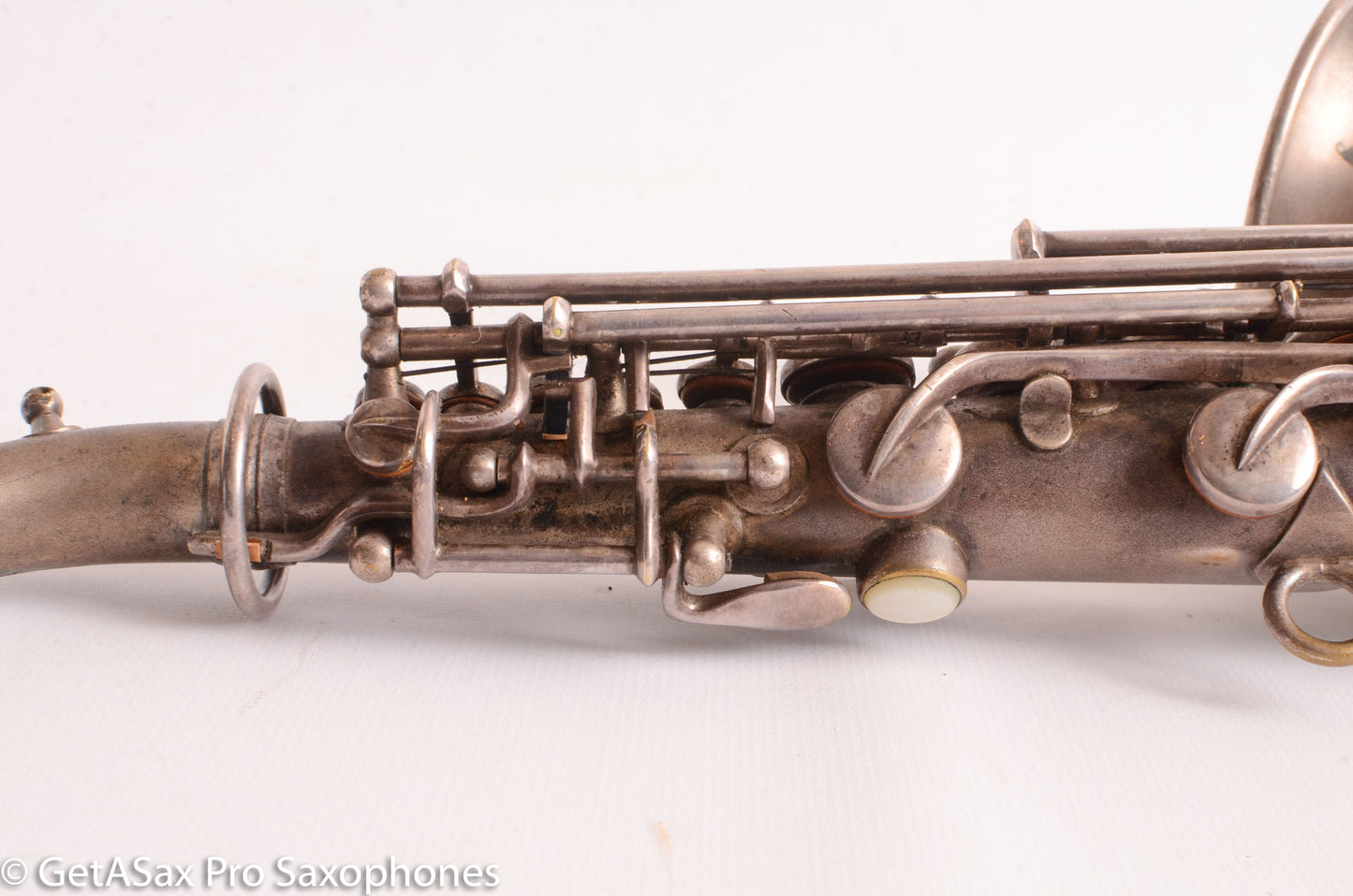 Conn New Wonder 1 Curved Soprano Original Silver Plate 148025