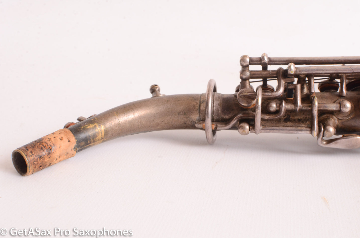 Conn New Wonder 1 Curved Soprano Original Silver Plate 148025