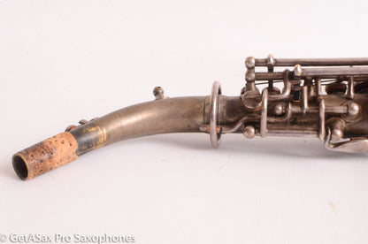 Conn New Wonder 1 Curved Soprano Original Silver Plate 148025