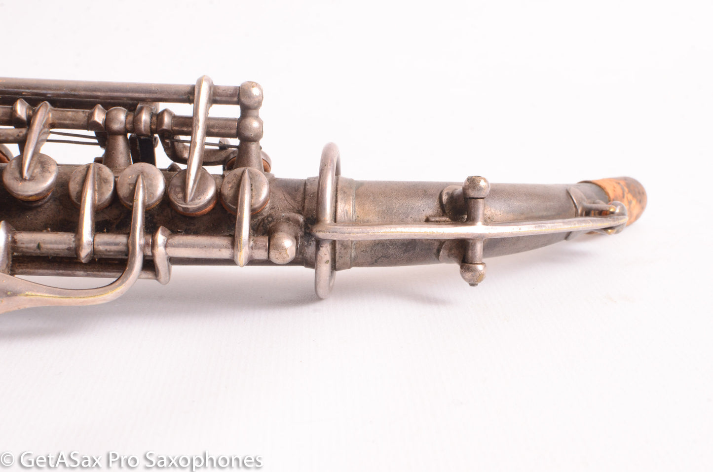 Conn New Wonder 1 Curved Soprano Original Silver Plate 148025