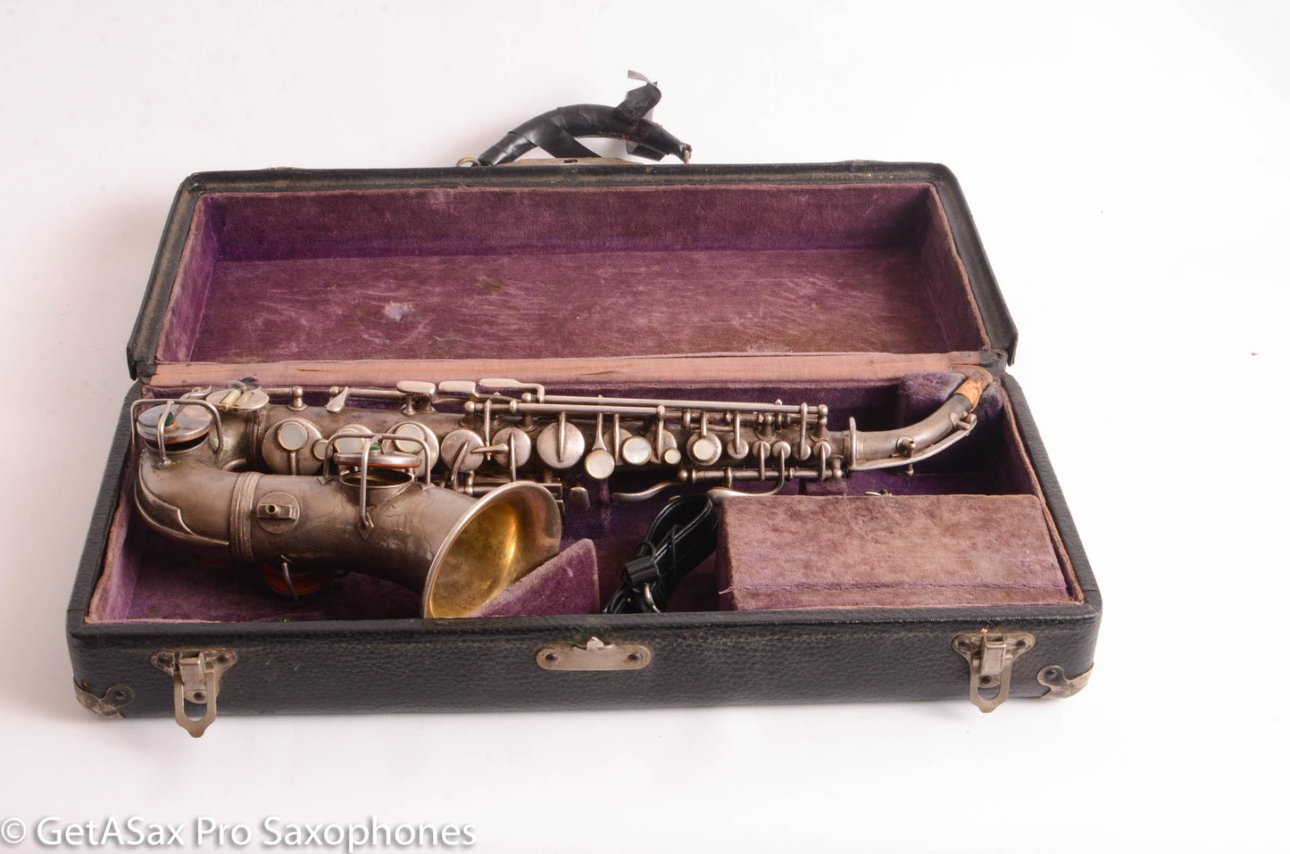 Conn New Wonder 1 Curved Soprano Original Silver Plate 148025