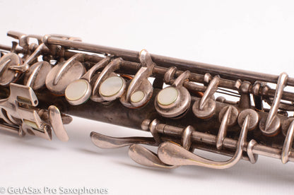 Conn New Wonder 1 Curved Soprano Original Silver Plate 148025