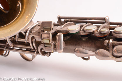 Conn New Wonder 1 Curved Soprano Original Silver Plate 148025