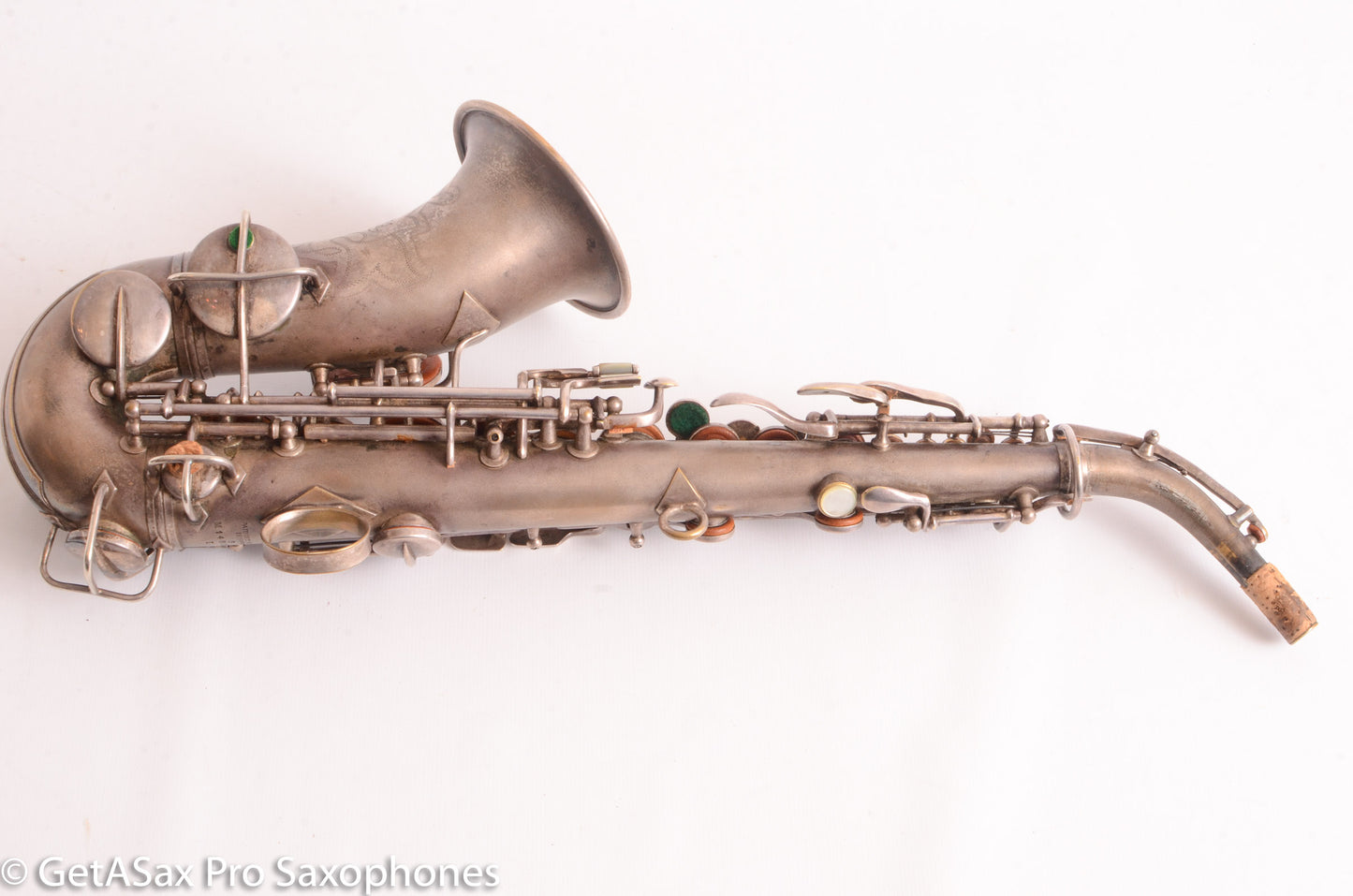 Conn New Wonder 1 Curved Soprano Original Silver Plate 148025