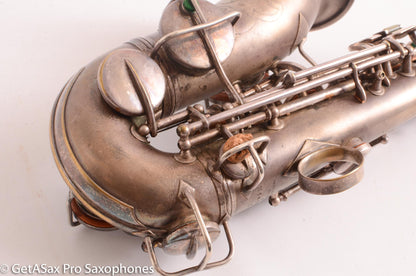 Conn New Wonder 1 Curved Soprano Original Silver Plate 148025