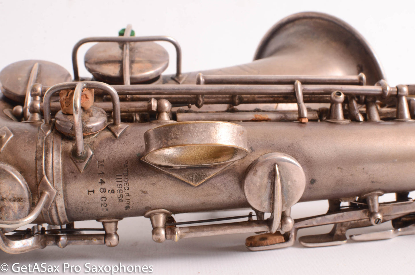 Conn New Wonder 1 Curved Soprano Original Silver Plate 148025
