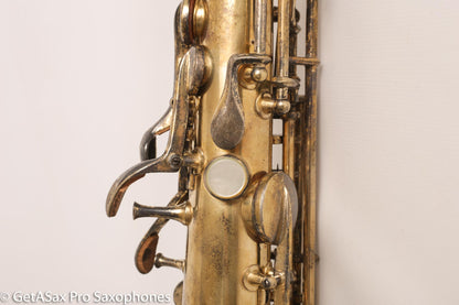 Conn New Wonder 1 Alto Burnished Gold Stunning Portrait Engraved Old Pads 139214