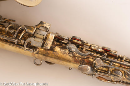 Conn New Wonder 1 Alto Burnished Gold Stunning Portrait Engraved Old Pads 139214