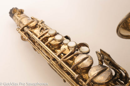 Conn New Wonder 1 Alto Burnished Gold Stunning Portrait Engraved Old Pads 139214