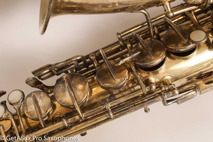 Conn New Wonder 1 Alto Burnished Gold Stunning Portrait Engraved Old Pads 139214