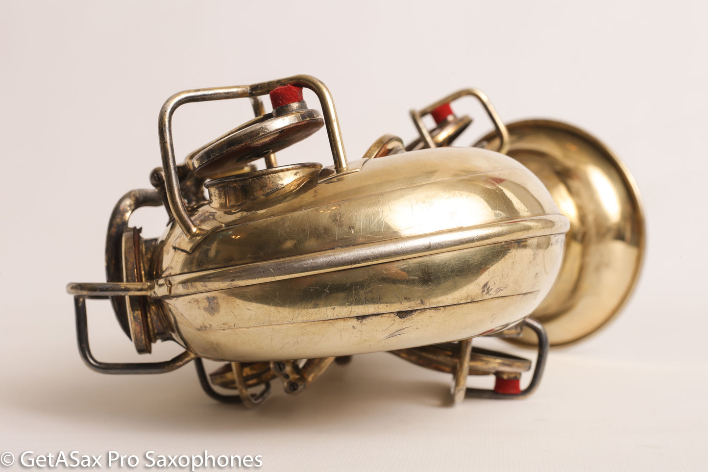 Conn New Wonder 1 Alto Burnished Gold Stunning Portrait Engraved Old Pads 139214