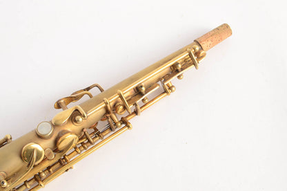 Conn C Soprano Original GOLD Plate Rare! New Wonder 1 143xxx with C Mpc 117193
