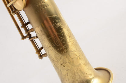 Conn C Soprano Original GOLD Plate Rare! New Wonder 1 143xxx with C Mpc 117193
