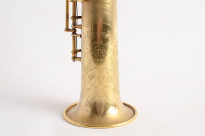 Conn C Soprano Original GOLD Plate Rare! New Wonder 1 143xxx with C Mpc 117193
