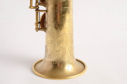 Conn C Soprano Original GOLD Plate Rare! New Wonder 1 143xxx with C Mpc 117193