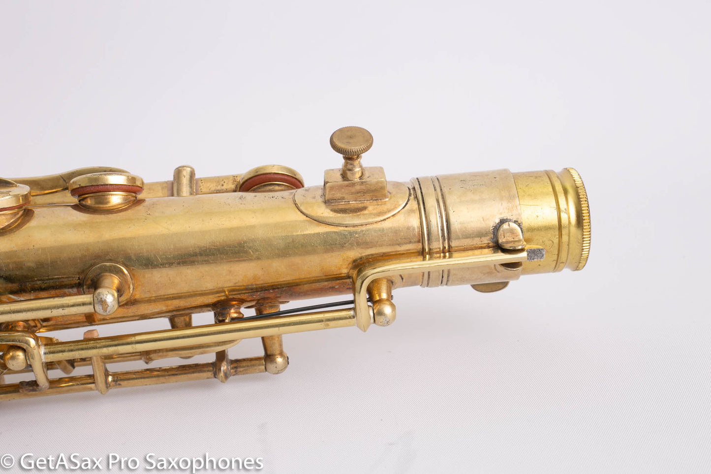 Conn Chu Berry New Wonder 1 Tenor Saxophone Burnished Gold Plate Portrait 1924