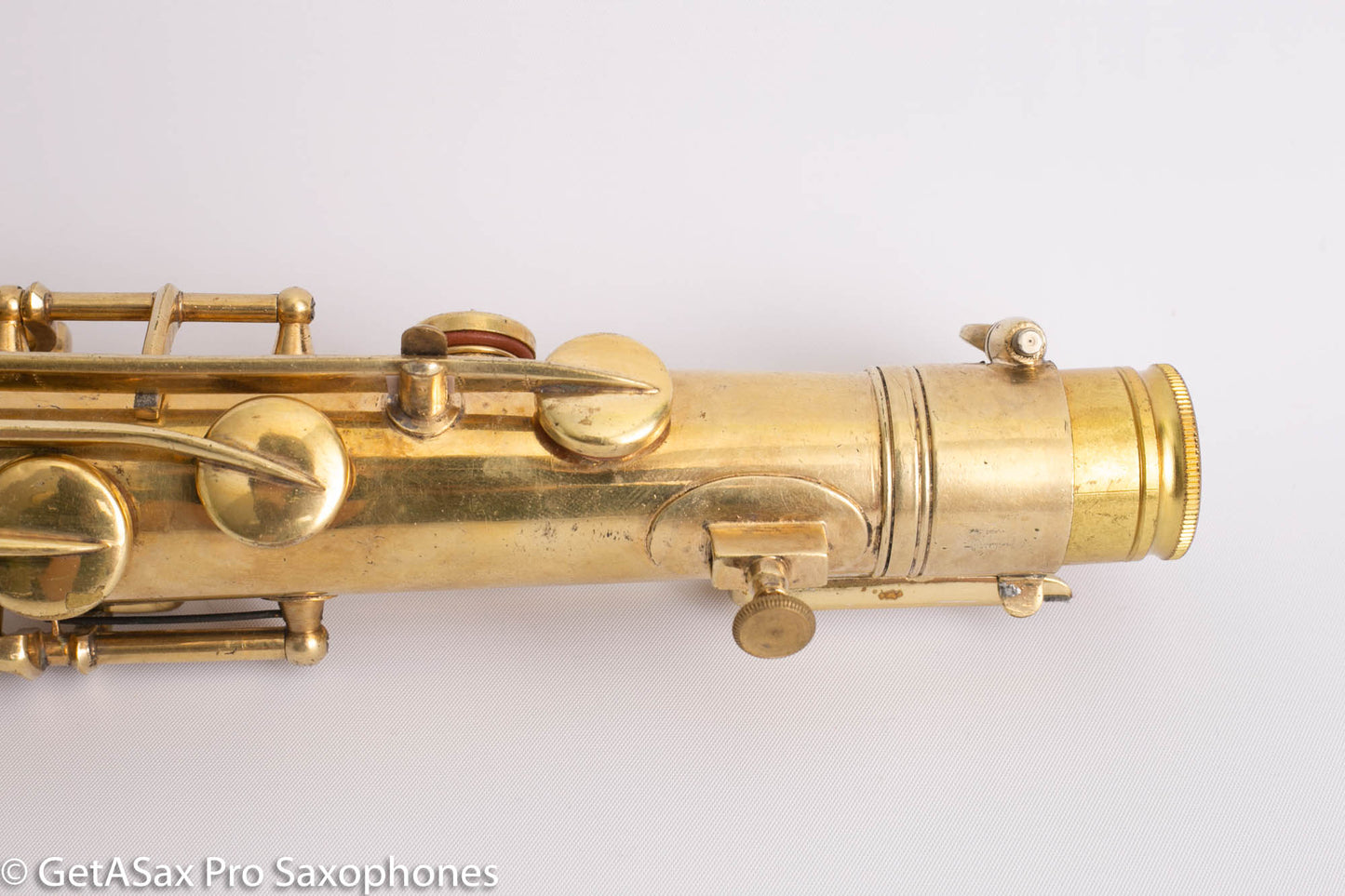 Conn Chu Berry New Wonder 1 Tenor Saxophone Burnished Gold Plate Portrait 1924