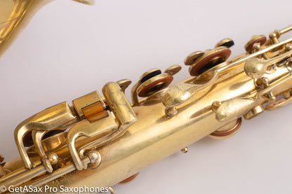 Conn Chu Berry New Wonder 1 Tenor Saxophone Burnished Gold Plate Portrait 1924