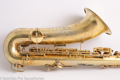 Conn Chu Berry New Wonder 1 Tenor Saxophone Burnished Gold Plate Portrait 1924