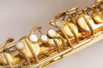 Conn Chu Berry New Wonder 1 Tenor Saxophone Burnished Gold Plate Portrait 1924