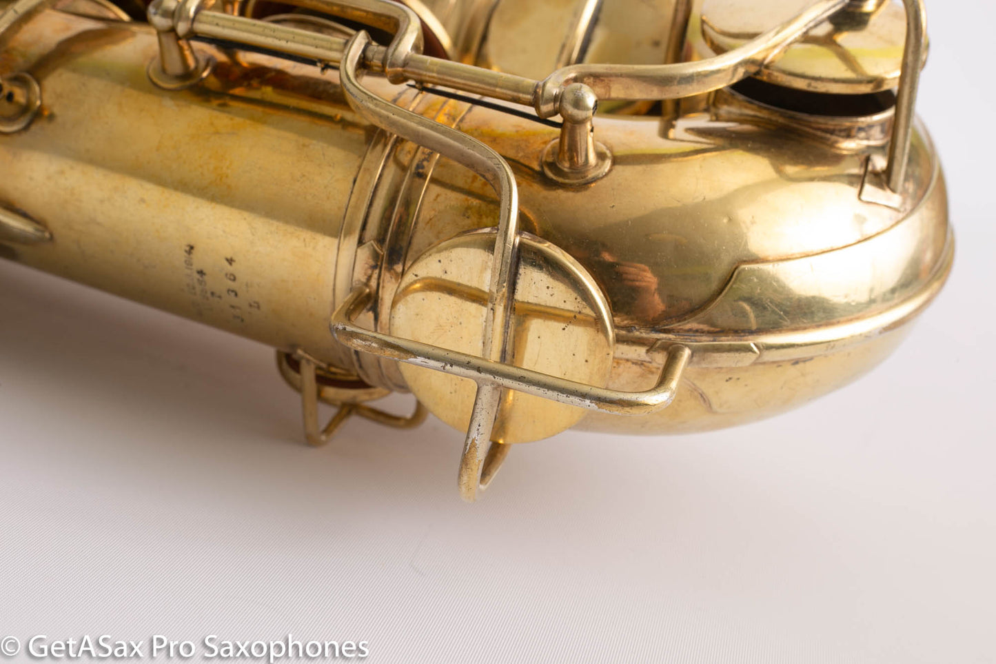 Conn Chu Berry New Wonder 1 Tenor Saxophone Burnished Gold Plate Portrait 1924